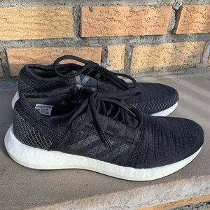 Adidas Core Black Pureboost Go - Size US M 9 - EUC Excellent Used Condition